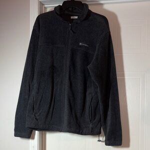 Columbia Men's Dark Gray Zip-Up Sweater